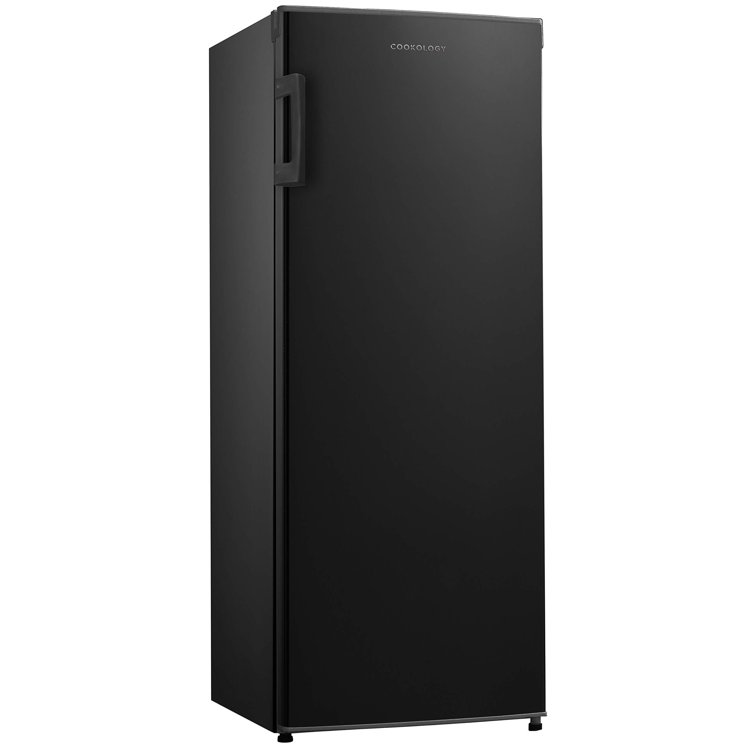 Cookology CTFZ160BK Tall Freestanding Freezer - Upright Freezer with 160 Litre Capacity - 142cm High and 55cm Wide