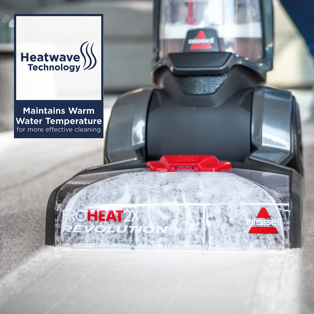 BISSELL ProHeat 2X Revolution, Carpet Cleaner, Carpet Stain Remover Outcleans the Leading Rental with HeatWave Technology